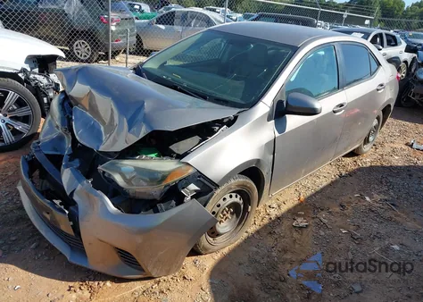 2016 Toyota Corolla Le from USA, damaged, VIN 5YFBURHE5GP371544